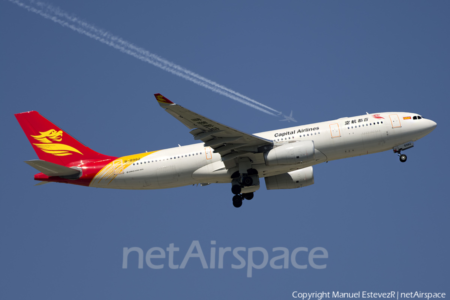 Capital Airlines Airbus A330-243 (B-8982) | Photo 243130