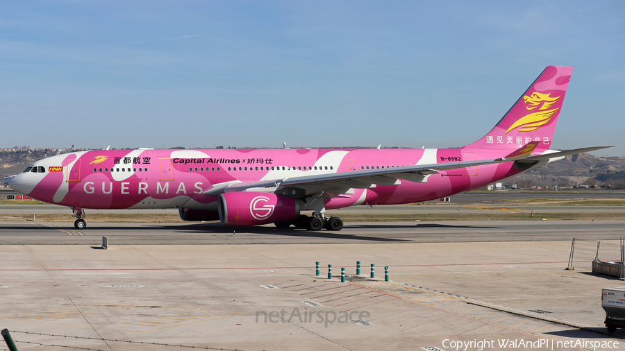 Capital Airlines Airbus A330-243 (B-8982) | Photo 666164