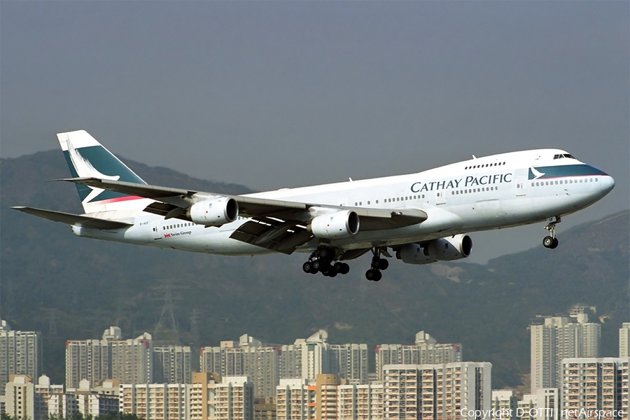 Cathay Pacific Boeing 747-267B (B-HIF) | Photo 288492