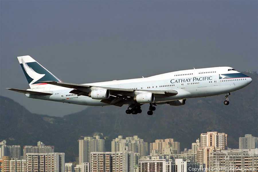 Cathay Pacific Boeing 747-367 (B-HIK) | Photo 288493
