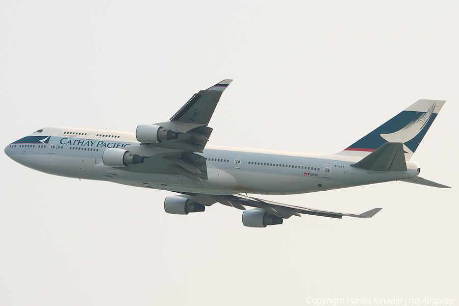 Cathay Pacific Boeing 747-412 (B-HKT) | Photo 293478