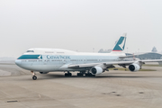 Cathay Pacific Boeing 747-412 (B-HKU) at  Hong Kong - Chek Lap Kok International, Hong Kong