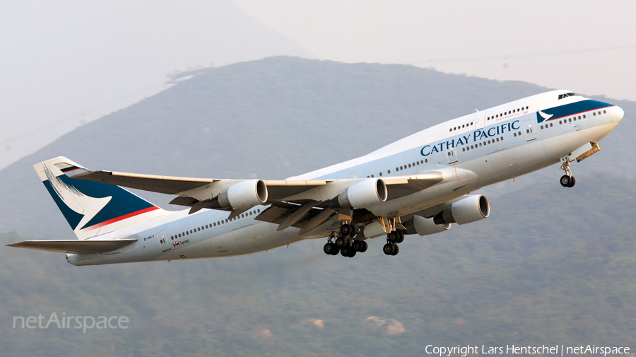 Cathay Pacific Boeing 747-412 (B-HKV) | Photo 291609