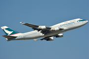 Cathay Pacific Boeing 747-412 (B-HKV) at  Hong Kong - Chek Lap Kok International, Hong Kong