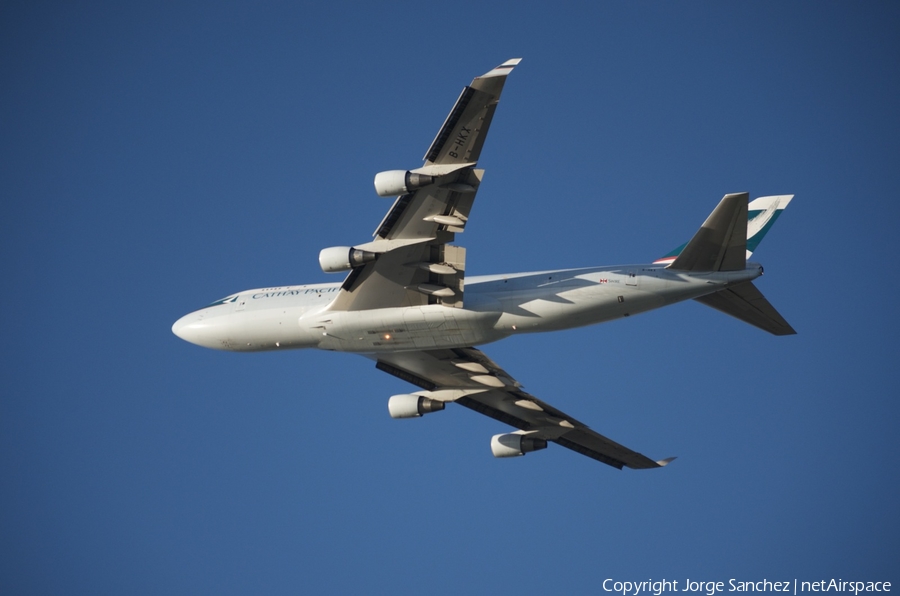 Cathay Pacific Cargo Boeing 747-412(BCF) (B-HKX) | Photo 13635