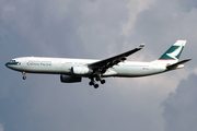 Cathay Pacific Airbus A330-342 (B-HLI) at  Bangkok - Suvarnabhumi International, Thailand