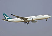 Cathay Pacific Airbus A330-343X (B-HLM) at  Bangkok - Suvarnabhumi International, Thailand