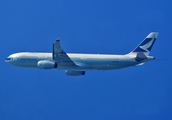 Cathay Pacific Airbus A330-343X (B-HLM) at  Surabaya - Juanda International, Indonesia