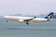 Cathay Pacific Airbus A330-343X (B-HLQ) at  Hong Kong - Chek Lap Kok International, Hong Kong