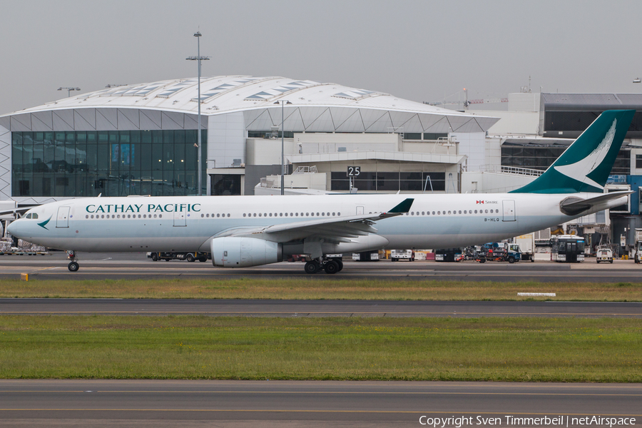Cathay Pacific Airbus A330-343X (B-HLQ) | Photo 284088