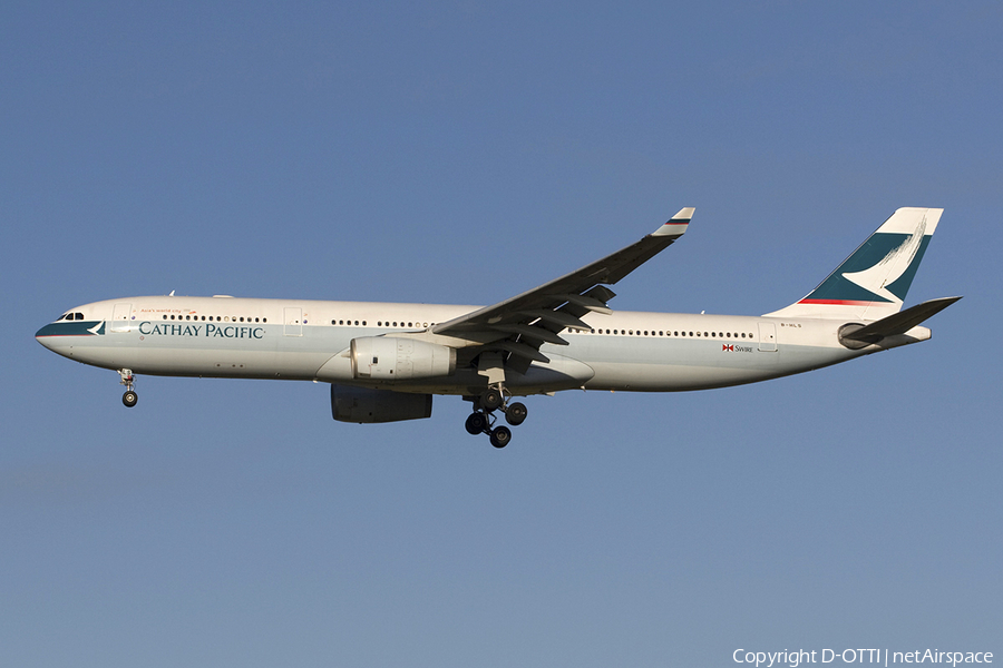 Cathay Pacific Airbus A330-343X (B-HLS) | Photo 283645