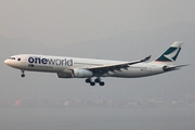 Cathay Pacific Airbus A330-343X (B-HLU) at  Hong Kong - Chek Lap Kok International, Hong Kong