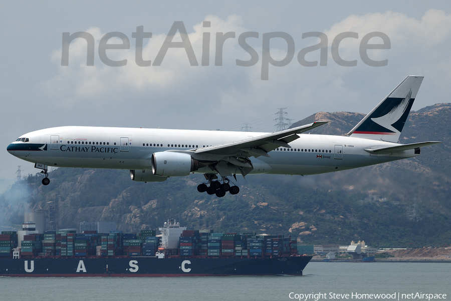 Cathay Pacific Boeing 777-267 (B-HNA) | Photo 51052