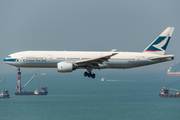 Cathay Pacific Boeing 777-267 (B-HNB) at  Hong Kong - Chek Lap Kok International, Hong Kong