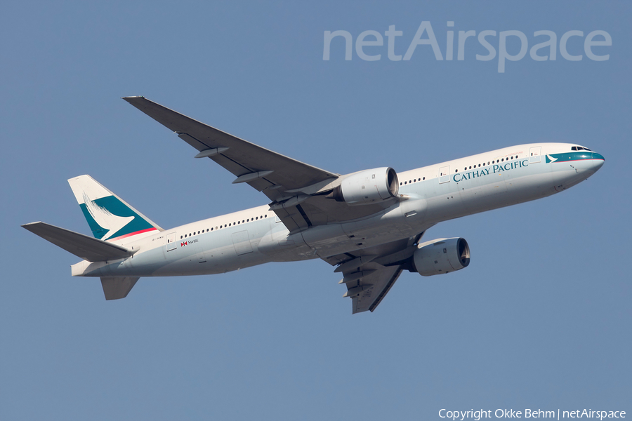 Cathay Pacific Boeing 777-267 (B-HNC) | Photo 148688