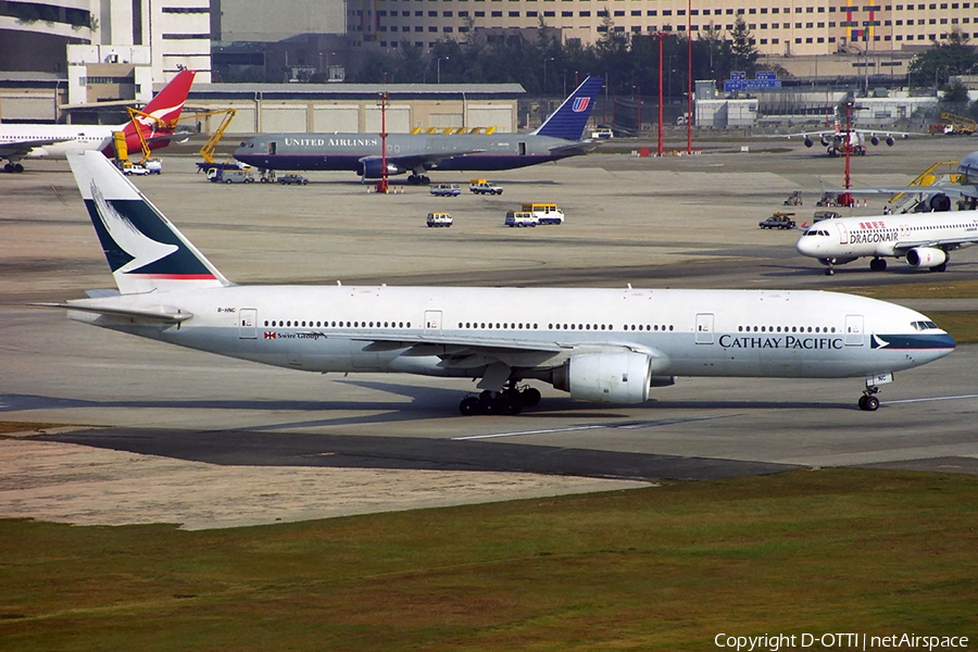 Cathay Pacific Boeing 777-267 (B-HNC) | Photo 288688