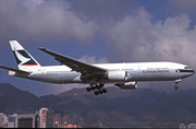Cathay Pacific Boeing 777-267 (B-HNC) at  Hong Kong - Kai Tak International (closed), Hong Kong