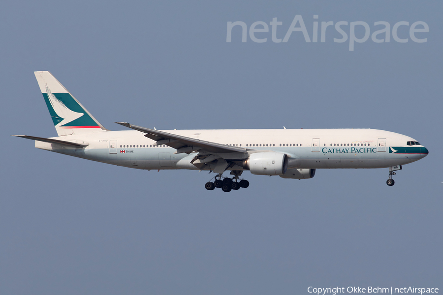 Cathay Pacific Boeing 777-267 (B-HND) | Photo 148796