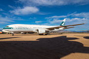 Cathay Pacific Boeing 777-267 (B-HNL) at  Tucson - Pima Air & Space Museum, United States