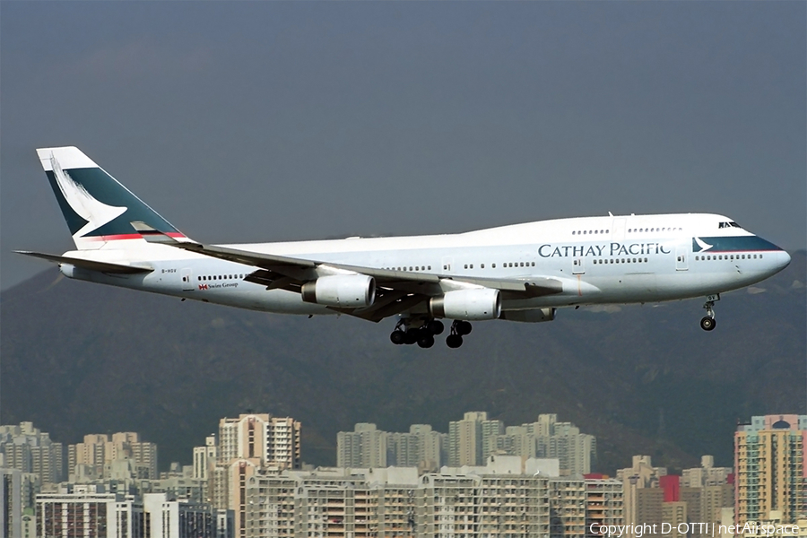 Cathay Pacific Boeing 747-467 (B-HOV) | Photo 288488