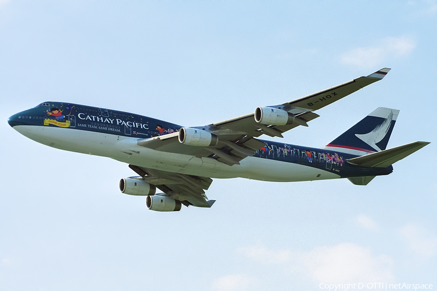 Cathay Pacific Boeing 747-467 (B-HOX) | Photo 470749