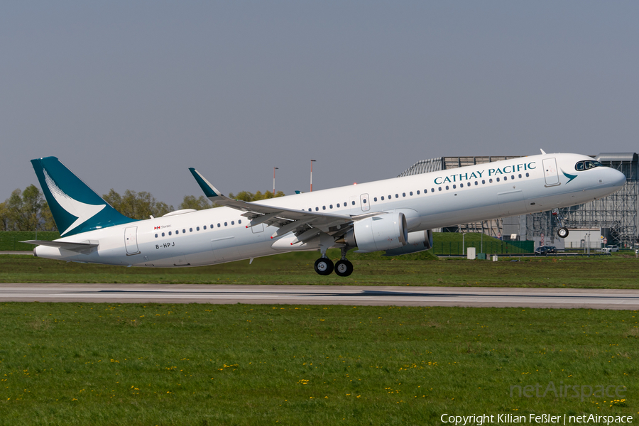 Cathay Pacific Airbus A321-251NX (B-HPJ) | Photo 565583