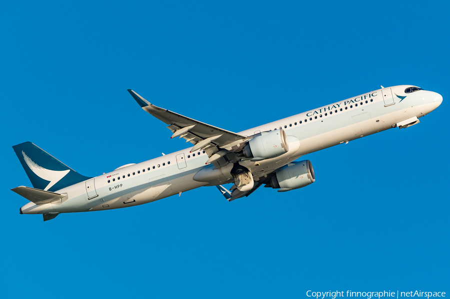 Cathay Pacific Airbus A321-251NX (B-HPP) | Photo 639244