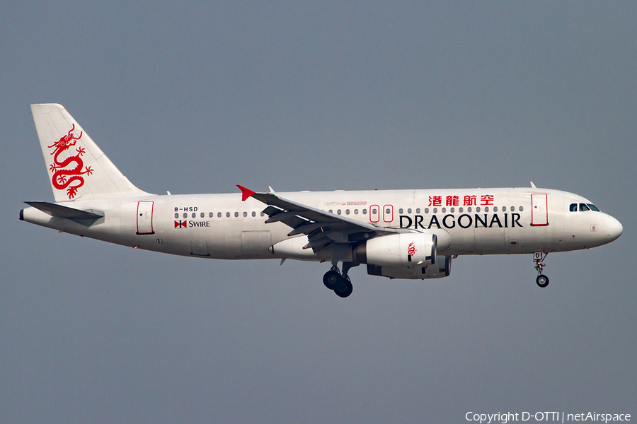 Dragonair Airbus A320-232 (B-HSD) | Photo 398669