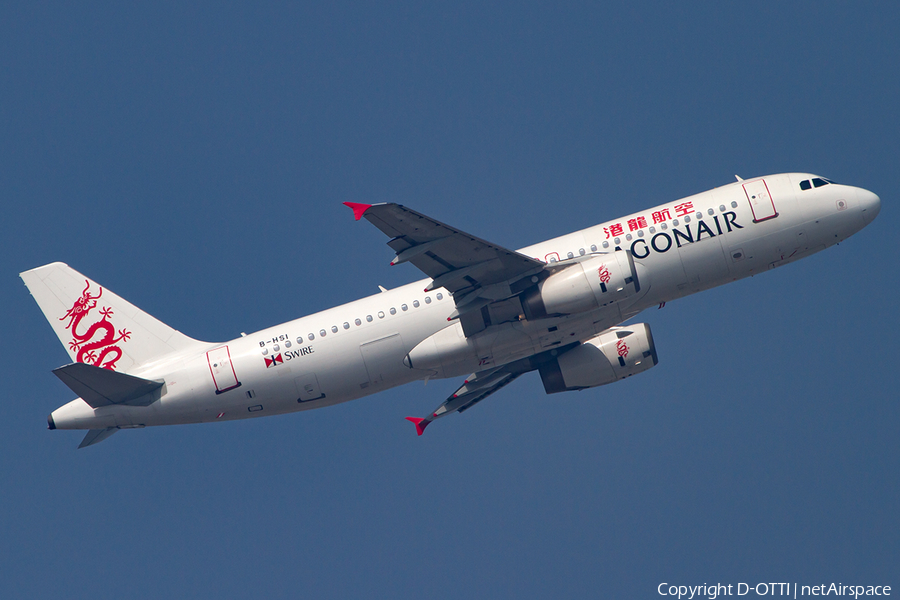 Dragonair Airbus A320-232 (B-HSI) | Photo 398079