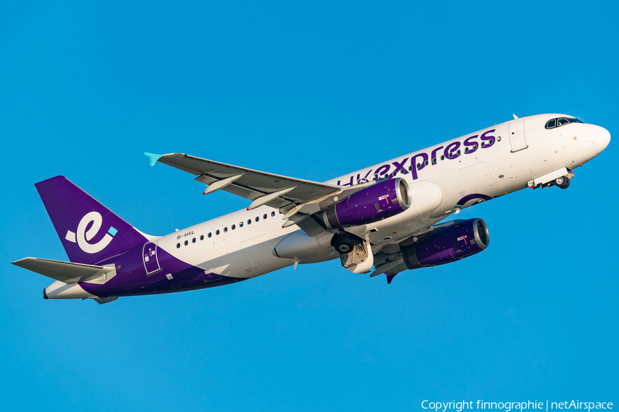 Hong Kong Express Airways Airbus A320-232 (B-HSL) | Photo 639242