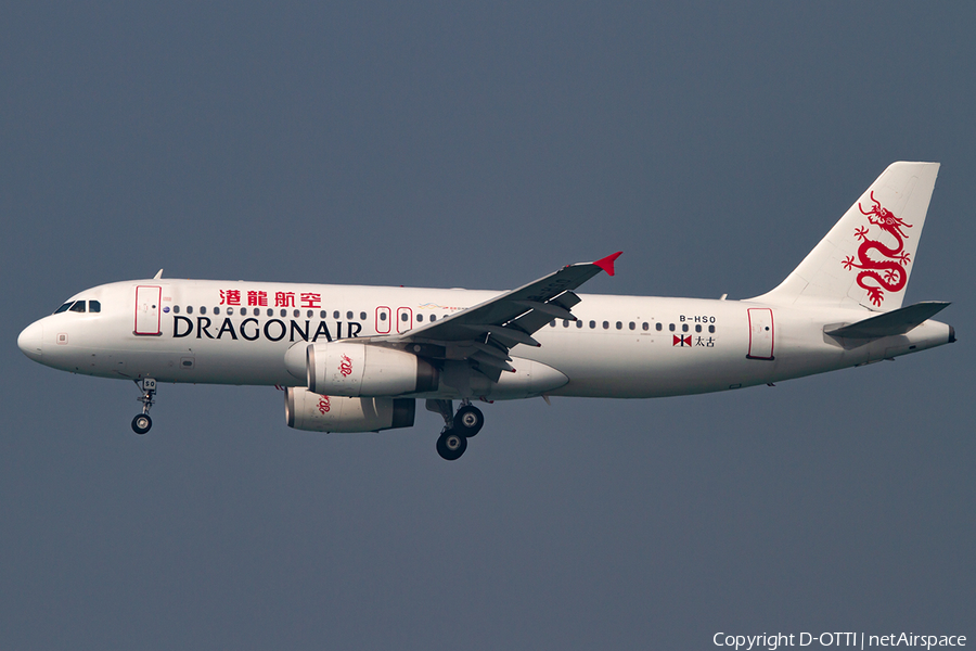 Dragonair Airbus A320-232 (B-HSO) | Photo 397437