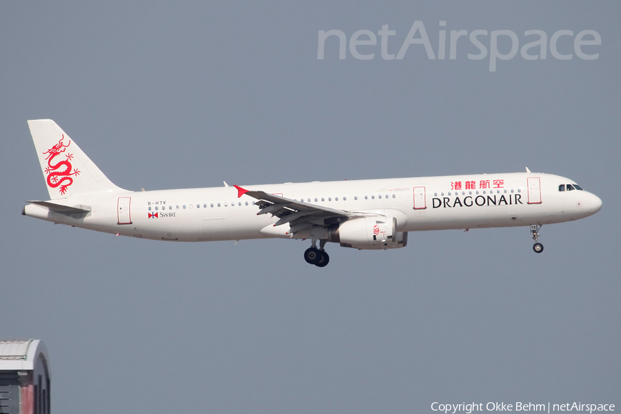 Cathay Dragon Airbus A321-231 (B-HTK) | Photo 148928