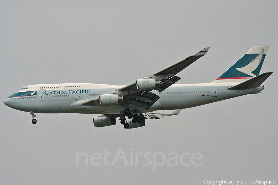 Cathay Pacific Boeing 747-467 (B-HUF) | Photo 186162