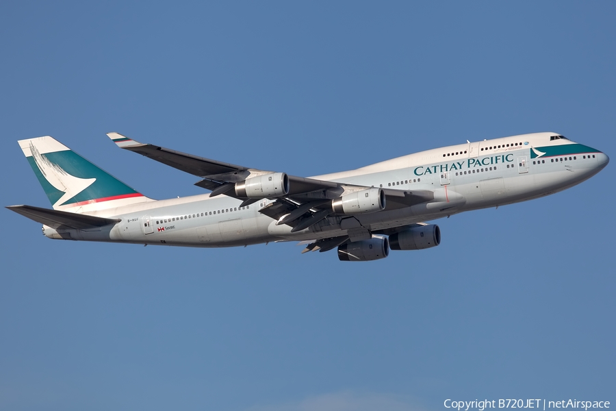 Cathay Pacific Boeing 747-467 (B-HUF) | Photo 32315