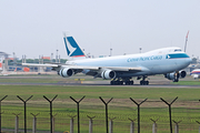 Cathay Pacific Boeing 747-467 (B-HUJ) at  Jakarta - Soekarno-Hatta International, Indonesia