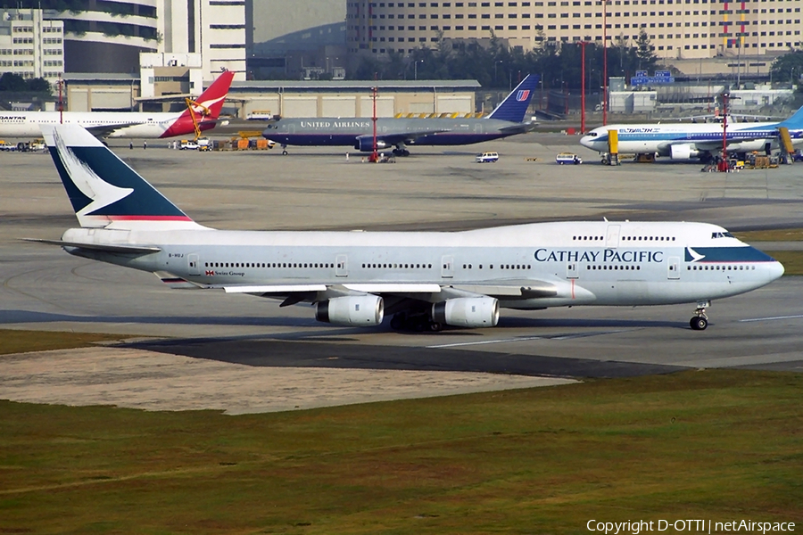 Cathay Pacific Boeing 747-467 (B-HUJ) | Photo 288701