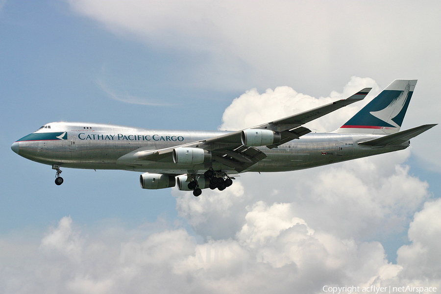 Cathay Pacific Cargo Boeing 747-467F (B-HUK) | Photo 367035