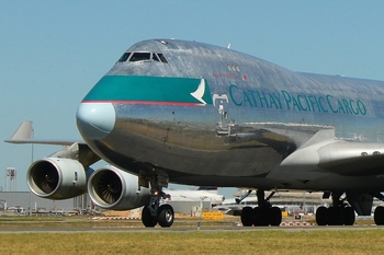 Cathay Pacific Cargo Boeing 747-467F (B-HUO) at  Paris - Charles de Gaulle (Roissy), France