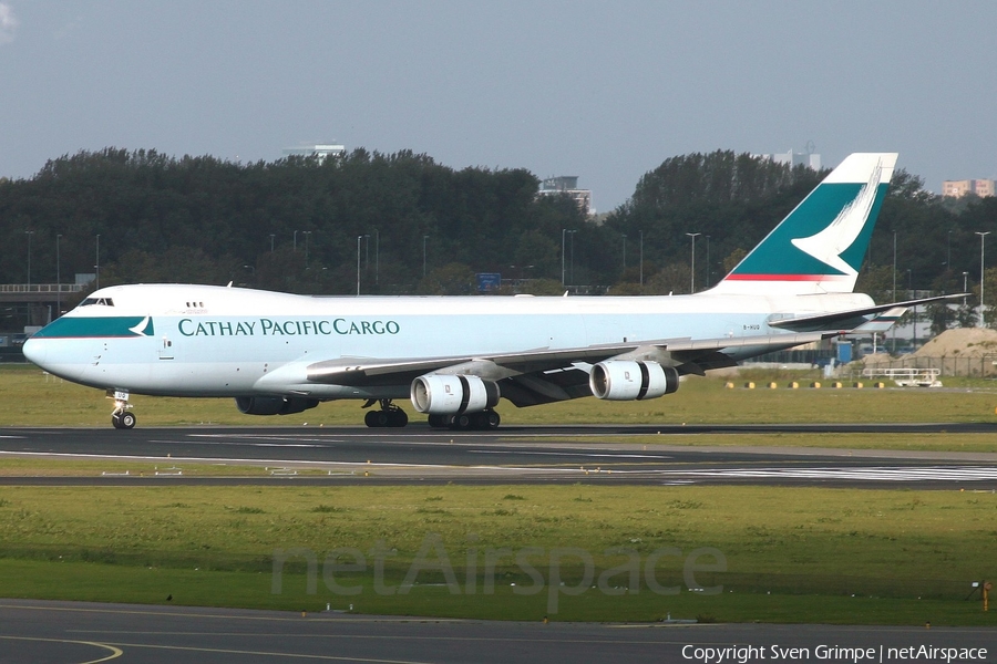 Cathay Pacific Cargo Boeing 747-467F (B-HUQ) | Photo 14649
