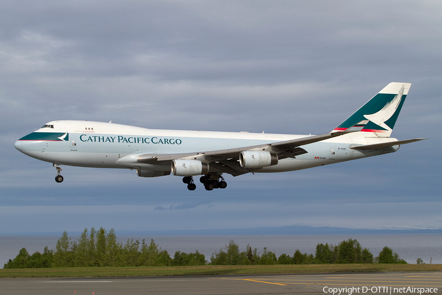 Cathay Pacific Cargo Boeing 747-467F (B-HUQ) | Photo 359824
