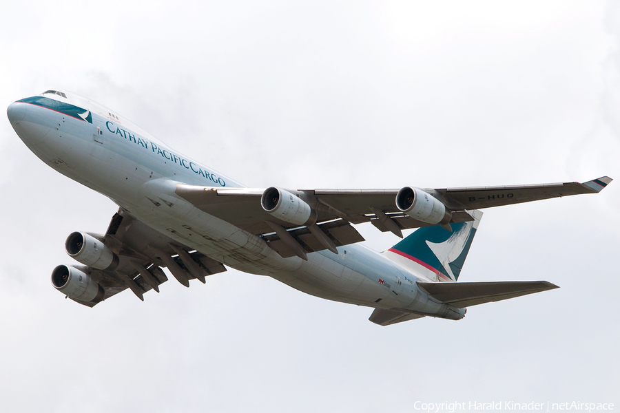 Cathay Pacific Cargo Boeing 747-467F (B-HUQ) | Photo 304005