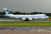 Cathay Pacific Cargo Boeing 747-467F (B-HUQ) at  Manchester - International (Ringway), United Kingdom