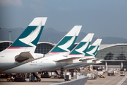 Cathay Pacific Airbus A340-313X (B-HXA) at  Hong Kong - Chek Lap Kok International, Hong Kong