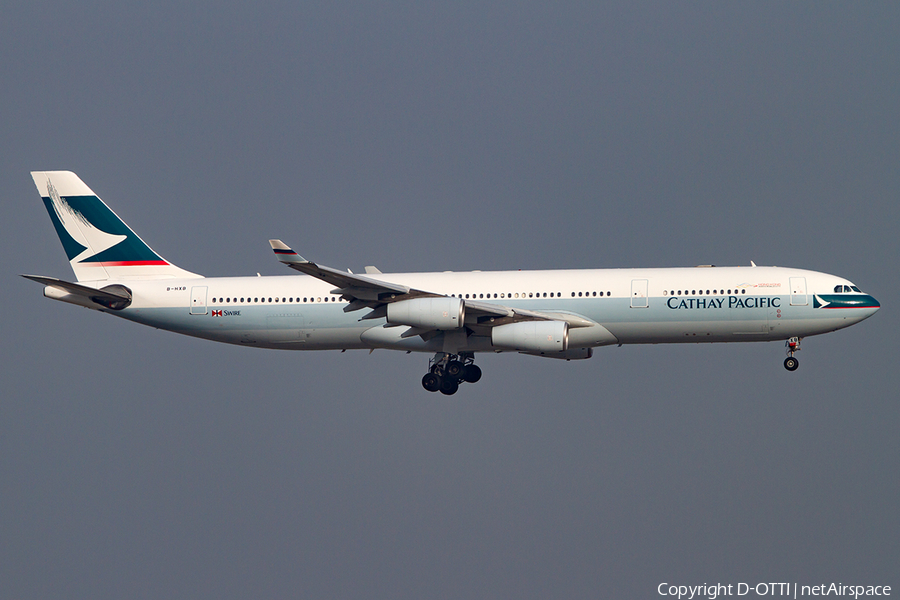 Cathay Pacific Airbus A340-313X (B-HXB) | Photo 398665