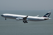 Cathay Pacific Airbus A340-313X (B-HXB) at  Hong Kong - Chek Lap Kok International, Hong Kong