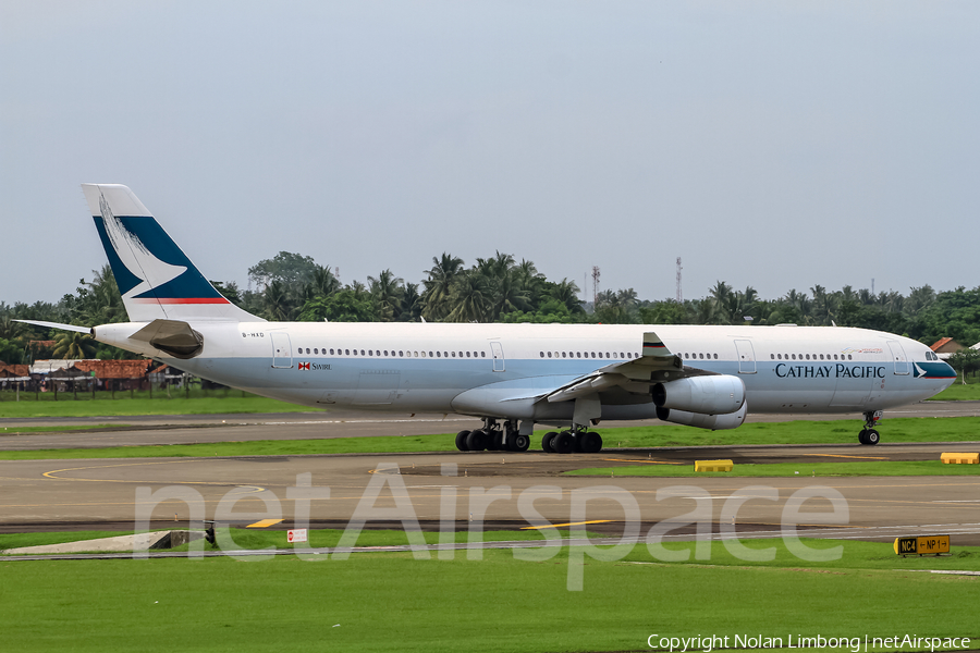 Cathay Pacific Airbus A340-313 (B-HXD) | Photo 371529