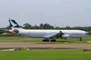 Cathay Pacific Airbus A340-313 (B-HXD) at  Jakarta - Soekarno-Hatta International, Indonesia