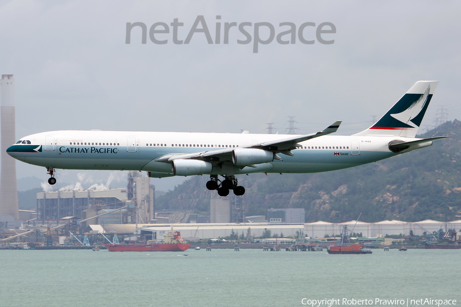 Cathay Pacific Airbus A340-313 (B-HXD) | Photo 387784