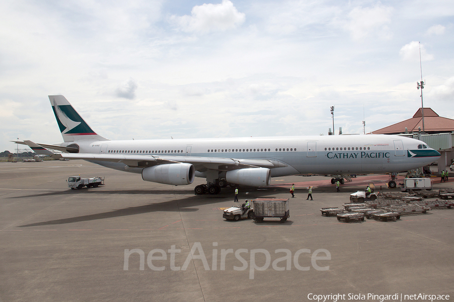 Cathay Pacific Airbus A340-313X (B-HXE) | Photo 360483