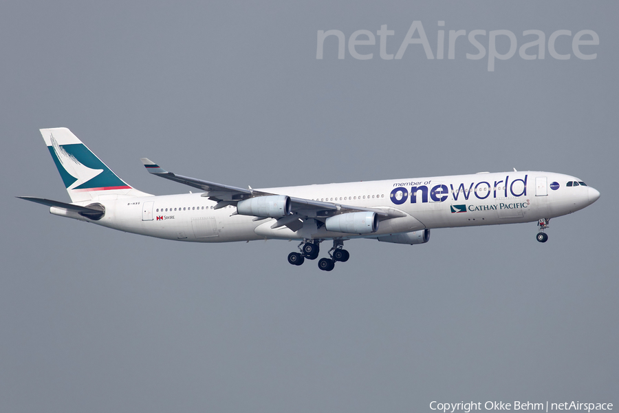 Cathay Pacific Airbus A340-313X (B-HXG) | Photo 148411